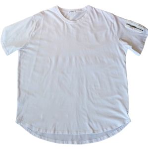 Kliegou White T Shirt, XXL, White.